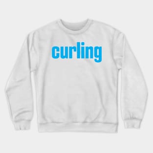 Curling Winter Sports Crewneck Sweatshirt